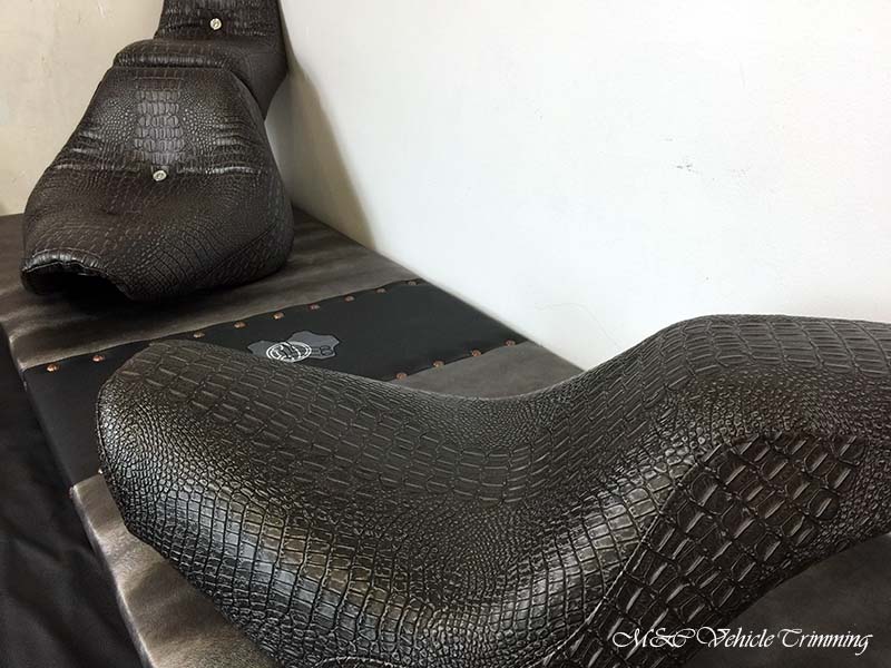 Custom Harley-Davidson seats